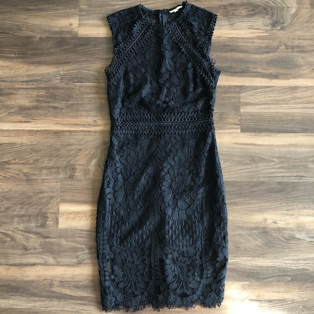 Black Lace Dress AMAZING LACE small